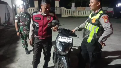 Bekasi - Polisi mengamankan satu unit kendaraan yang menjadi sasaran dalam penangkapan komplotan curanmor. Foto: Ist/Gobekasi.id.