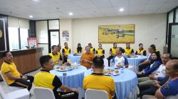 Bekasi - Wali Kota Bekasi Tri Adhianto dalam perayaan Hari Ulang Tahun (HUT) Bhayangkara ke-80 di Markas Polres Metro Bekasi Kota, Jumat (3/7/2026). Foto: Ist/Gobekasi.id.