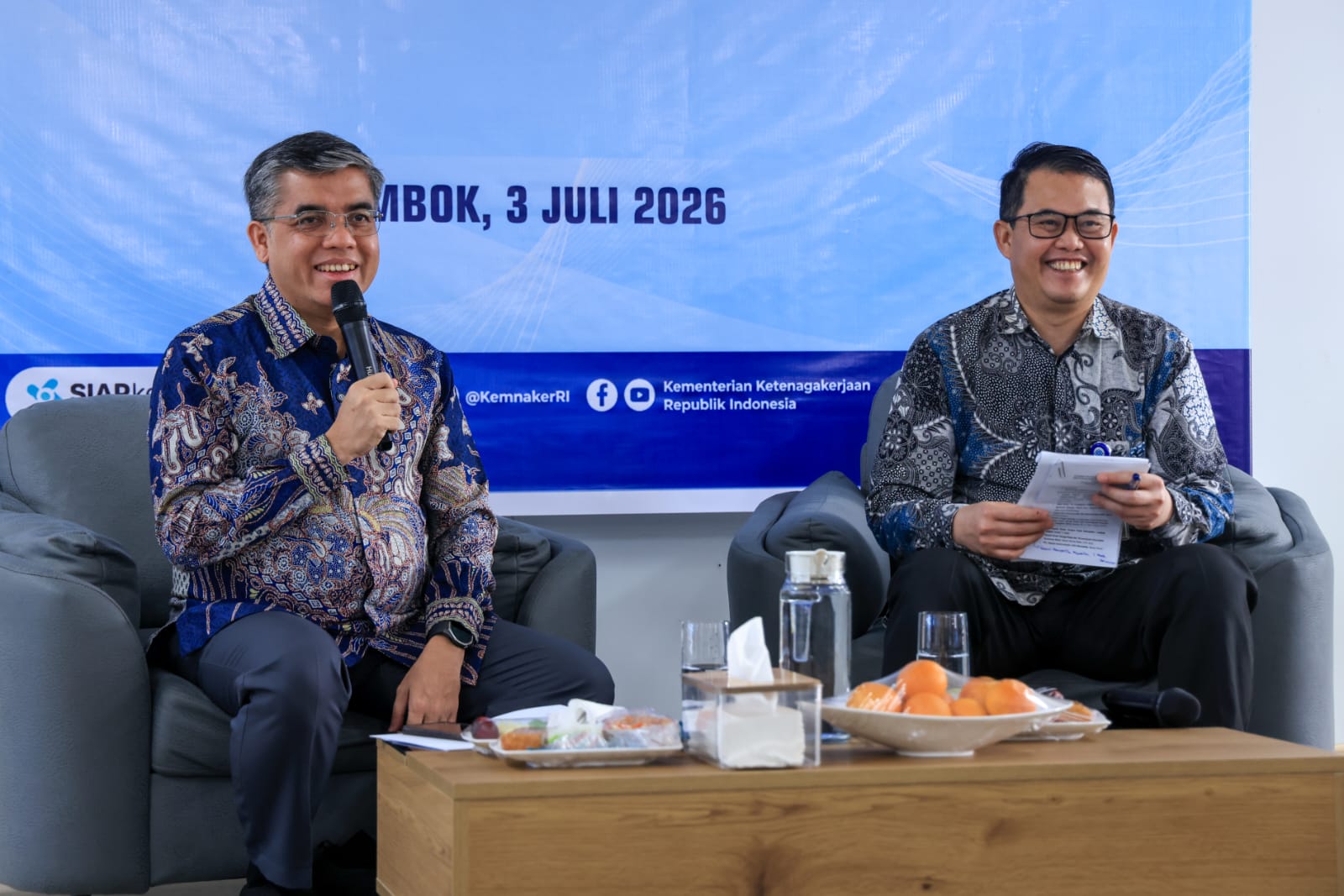 Bekasi - Menteri Ketenagakerjaan Yassierli alam diskusi Identifikasi Ketenagakerjaan dan Pelatihan di Kawasan Ekonomi Khusus (KEK) Mandalika di Lombok Tengah, Nusa Tenggara Barat (NTB), Jumat (3/7/2026). Foto: Ist/Gobekasi.id.