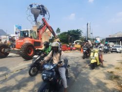 DBMSDA Targetkan Pembongkaran Akses Grand Galaxy City Rampung Lima Hari