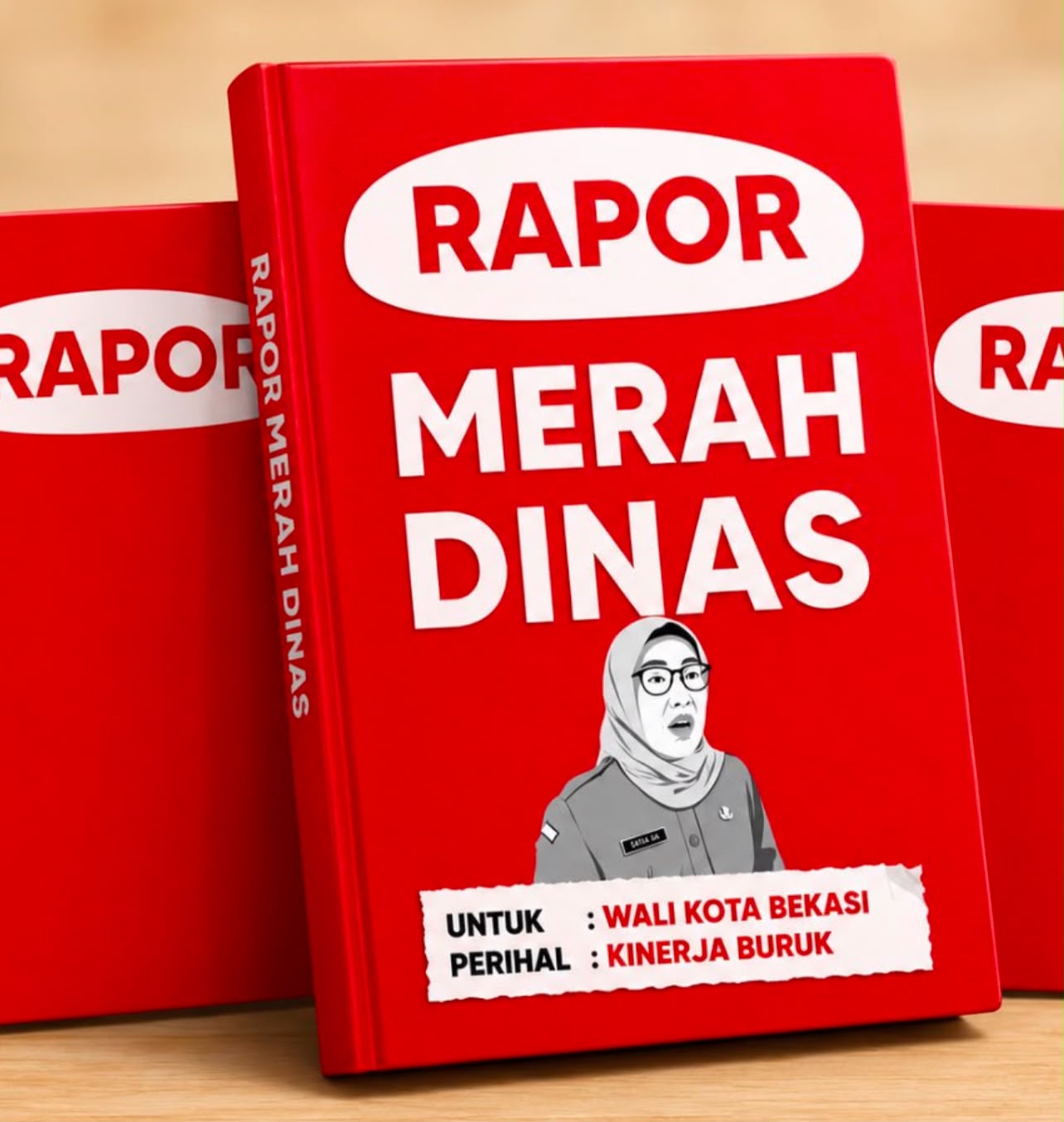 Bekasi - Ilustrasi Rapor Merah Dinas Kesehatan Kota Bekasi.