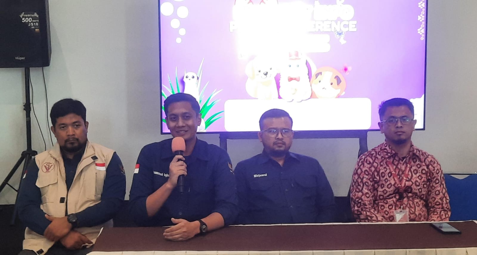 Bekasi - Persatuan Dokter Hewan Indonesia (PDHI) Cabang V Jawa Barat. Foto: Septian/Gobekasi.id.