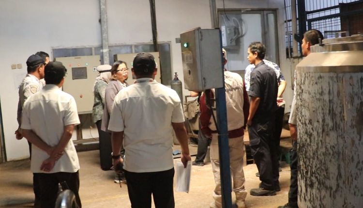Bekasi - Badan Pendapatan Daerah (Bapenda) Kabupaten Bekasi menyidak 7 perusahaan guna memperketat pengawasan dan penertiban penggunaan Pajak Air Tanah (PAT) bagi para pelaku usaha. Foto: Ist/Gobekasi.id.