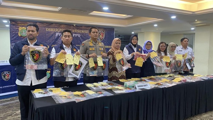 Bekasi - Polda Metro Jaya mengungkap kasus TPPO anak di tempat Lokalisasi Cibitung. Foto: Ist