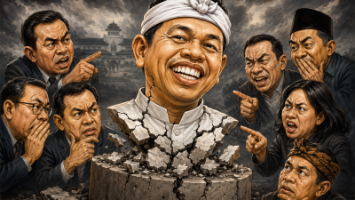 Cermin Retak Pemimpin Pesolek: Menggugat Ilusi KDM
