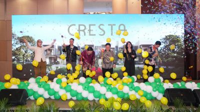 Damai Putra Group Rilis CRESTA, Hunian Tepi Danau di Kota Harapan Indah