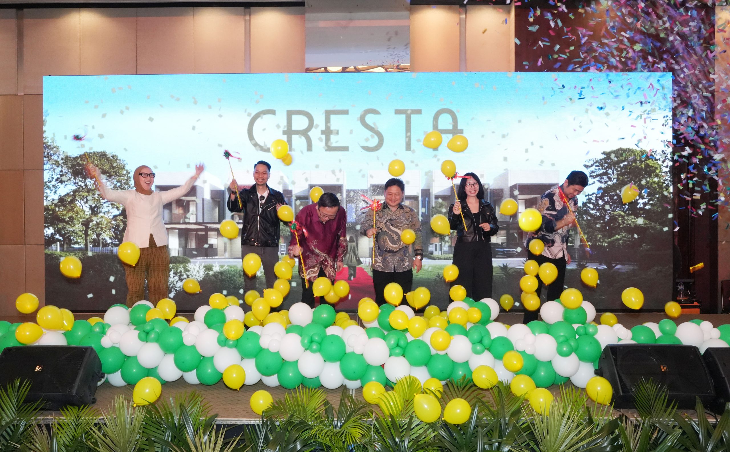 Bekasi - Pengembang properti Damai Putra Group resmi memperkenalkan proyek hunian terbaru bertajuk CRESTA di kawasan Kota Harapan Indah, Kabupaten Bekasi, Jawa Barat. Foto: Ist/Gobekasi.id.