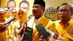 Bekasi - Akhmad Marjuki terpilih secara aklamasi memimpin DPD Partai Golkar Kabupaten Bekasi periode kedua pada Musda XI di Cikarang Selatan, Senin (24/8/2026). Foto: Ist