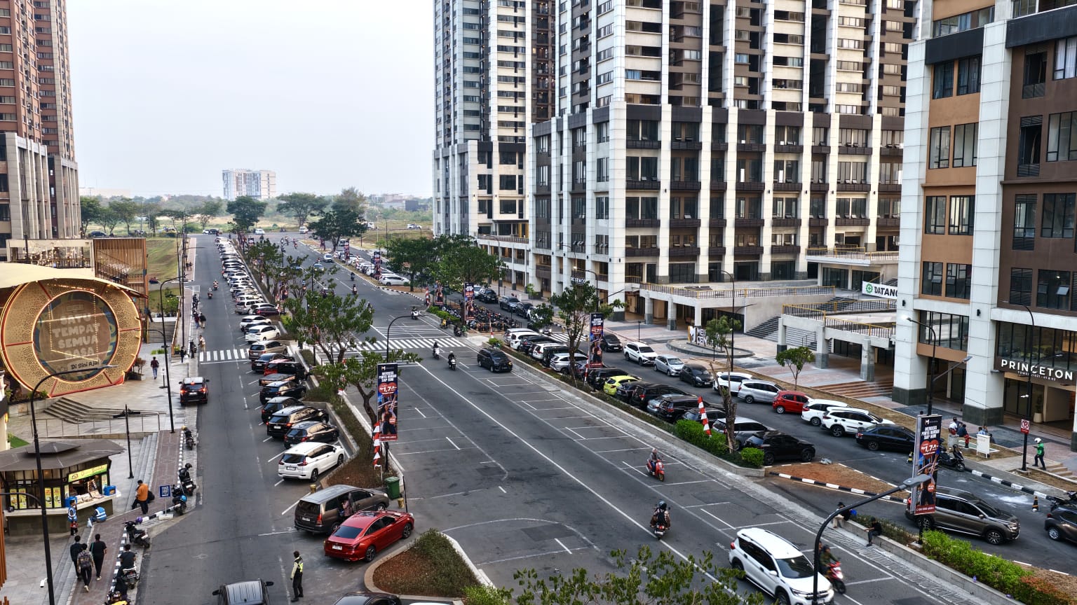 Bekasi - Kawasan distrik Meikarta. Foto: Ist/Gobekasi.id.
