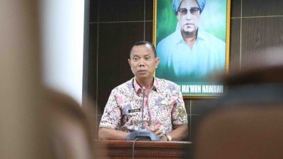 Bekasi - Sekretaris Daerah Kabupaten Bekasi Endin Samsudin. Foto. Foto: Ist/Gobekasi.id.