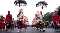 Bekasi - Kirab budaya di PNBK Jilid 3, Jalan Ahmad Yani, Kota Bekasi Minggu (30/8/2026). Foto: Ist/Gobekasi.id