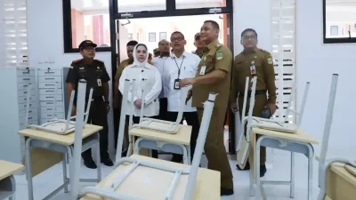 Bekasi - Sebanyak 417 siswa ikuti MPLS berasrama di Sekolah Rakyat Terintegrasi 1 Kabupaten Bekasi. Program ini memprioritaskan anak dari keluarga kurang mampu. Foto: Ist