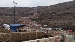 Bekasi - Pemandangan gunung sampah di TPST Bantargebang. Foto: Ist/Gobekasi.id.