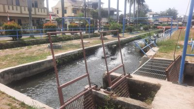 Bekasi - Sumber air baku Perumda Tirta Patriot. Foto Septian/Gobekasi.id.
