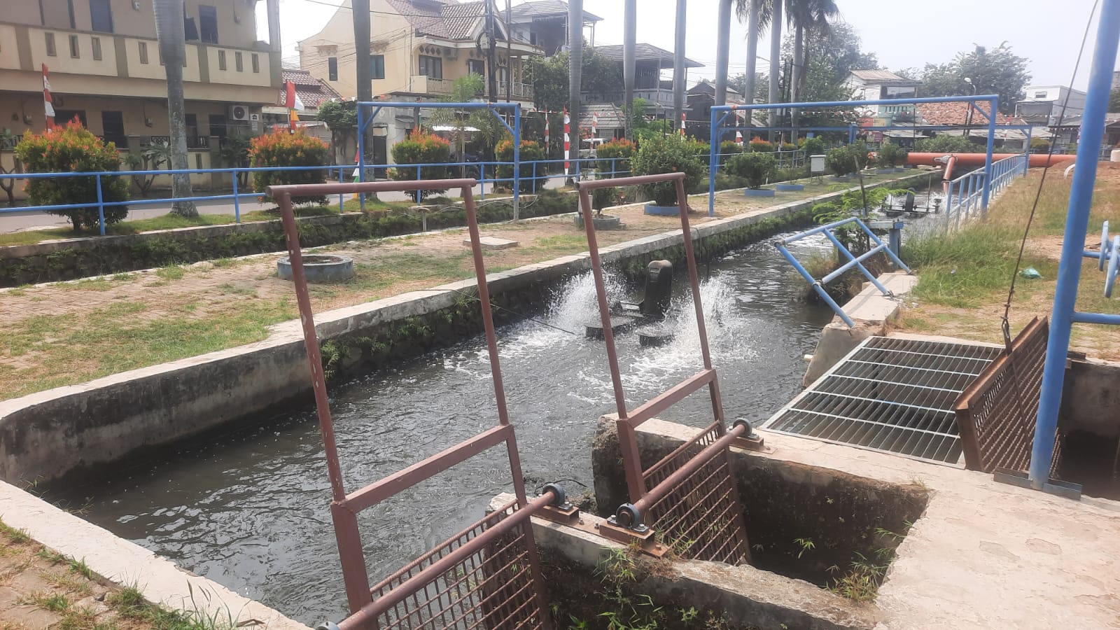 Bekasi - Sumber air baku Perumda Tirta Patriot. Foto Septian/Gobekasi.id.