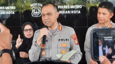 Bekasi - Kapolres Metro Bekasi Kota Kombes Pol Putu Kholis Ariyana. Foto: Septian/Gobekasi.id.