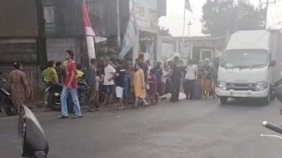Bekasi - Seorang anak laki-laki berinisial MAK meninggal dunia setelah terlibat kecelakaan dengan truk box saat sedang mengayuh sepeda BMX di Jalan Pangkalan II, Kelurahan Sumur Batu, Kecamatan Bantargebang, Kota Bekasi, Selasa (18/8/2026) siang. Foto: Ist/Gobekasi.id.