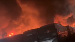 Puluhan Bus PO Sinar Jaya Terbakar di Cikarang, Api Diduga Menyebar Cepat dari Armada Tak Beroperasi