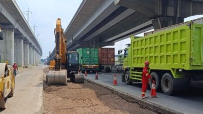 Bekasi - Perbaikan rekontruksi jalan Tol Jakarta - Cikampek Agustus 2026. Foto: Ist/Gobekasi.id.