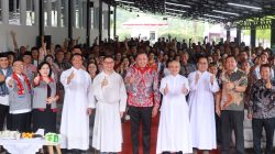 Hadiri HUT Ke-4 Paroki Kranggan, Tri Adhianto Dorong Solidaritas Kemanusiaan Warga