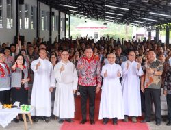 Hadiri HUT Ke-4 Paroki Kranggan, Tri Adhianto Dorong Solidaritas Kemanusiaan Warga