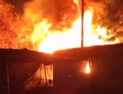 Penyebab Kebakaran Pasar Bintara Akibat Percikan Korsleting Listrik Sambar Terpal