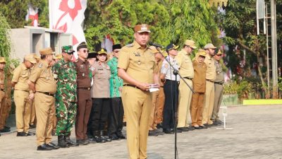 Bekasi - Wali Kota Bekasi Tri Adhianto mengungkap apresiasi Gubernur Jawa Barat Dedi Mulyadi atas pelaksanaan PNBK Jilid 3 saat Apel Pagi, Senin (31/8/2026). Foto: Ist/Gobekasi.id.