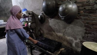 Bekasi - Bagian dapur kediaman korban yang menjadi titik kejadian ledakan gas di Kampung Pulo Kapuk, RT 01/RW 05, Desa Mekarmukti, Kecamatan Cikarang Utara, Kabupaten Bekasi, Jawa Barat, Sabtu (29/8/2026). Foto: Antara