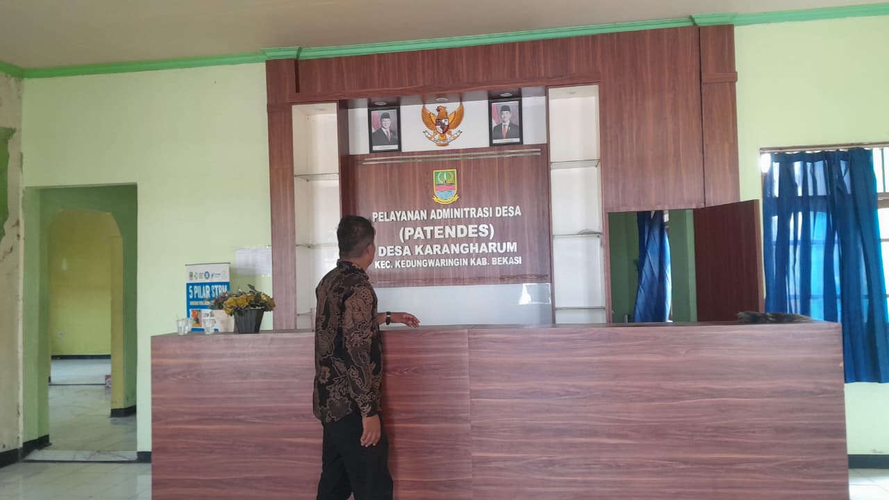 Bekasi - Sejumlah aset milik Pemerintah Desa Karangharum, Kecamatan Kedungwaringin, dilaporkan raib tak berbekas usai rampungnya pesta demokrasi tingkat desa tersebut. Foto: Ist