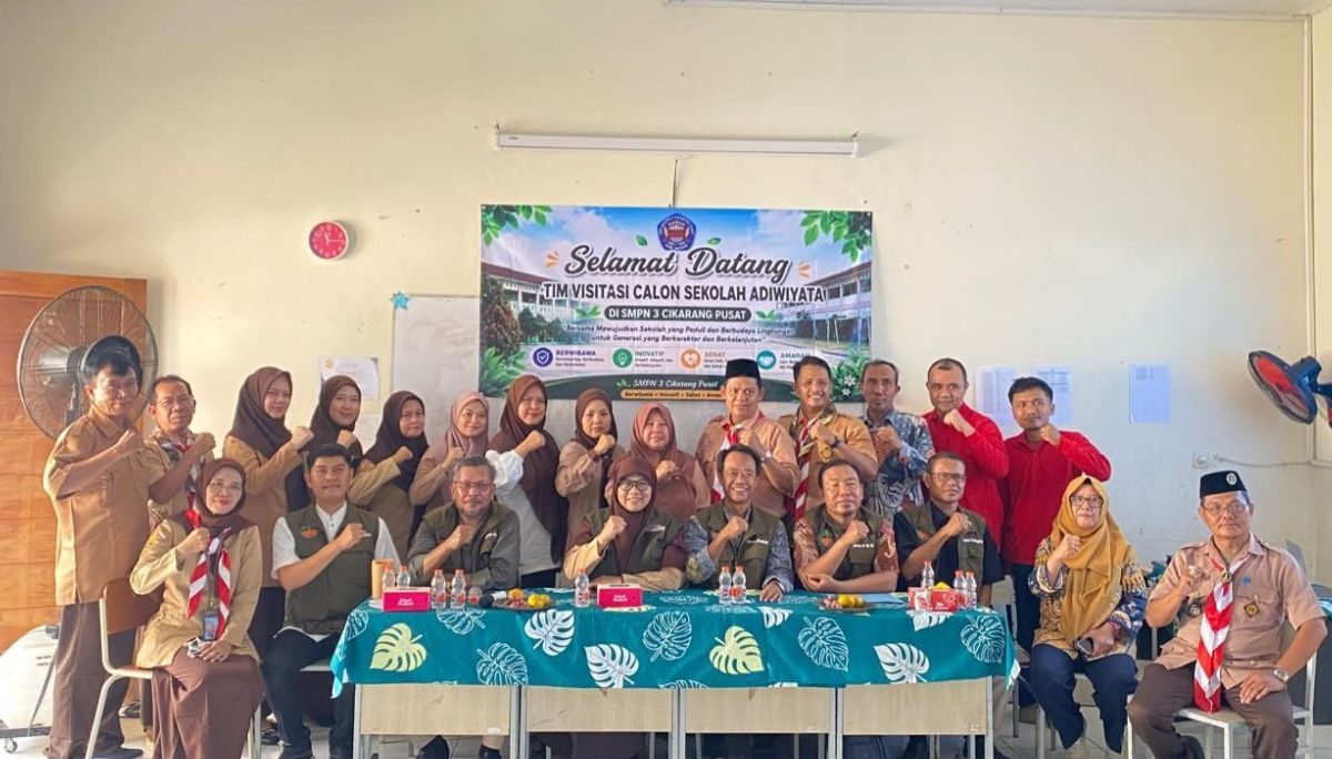 Bekasi - Sebanyak 20 SD dan SMP di Kabupaten Bekasi memasuki tahap akhir penilaian calon Sekolah Adiwiyata 2026. Pengumuman hasil dijadwalkan pada Oktober 2026. Foto: Ist