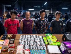 Razia Narkoba di Tambun Utara, Polisi Amankan 266 Gram Sabu dan 39 Cartridge Vape Etomidate