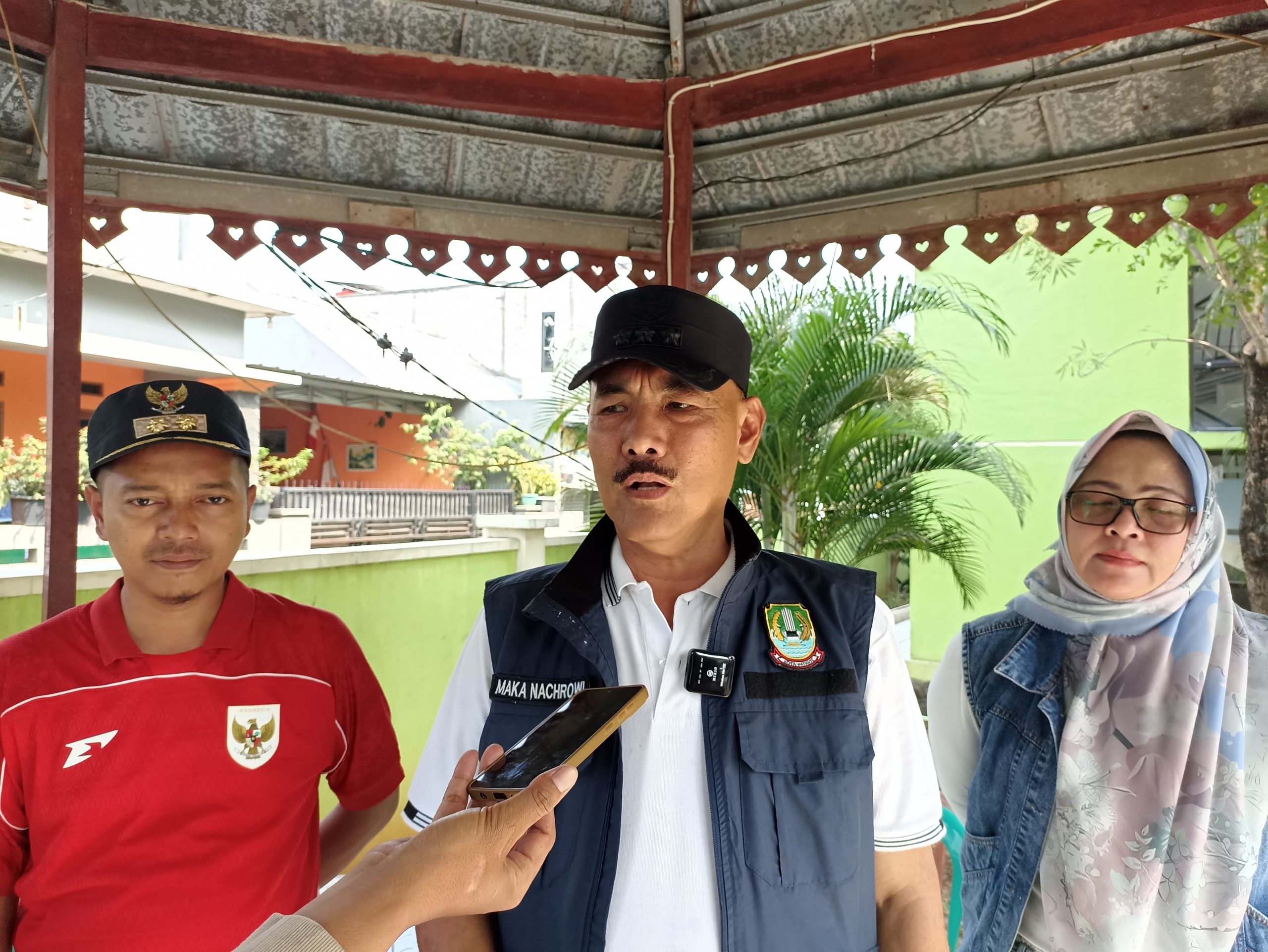 Bekasi - Camat Mustikajaya Maka Nachrowi. Foto: Septian/Gobekasi.id.