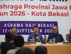 Harris Bobihoe Buka DRM Porprov XV Jabar 2026 di Bekasi