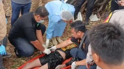 Bekasi - Warga Jatimulya Tambun Selatan digegerkan penemuan jasad pria tanpa identitas mengambang di Kalimalang. Polisi tidak menemukan bekas kekerasan pada tubuh korban, Selasa (1/9/2026). Foto: Ist/Gobekasi.id.