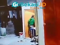 Pria Mengendap-endap Masuk Kontrakan di Jakasetia Bekasi, Gasak 4 Ponsel dan Tas