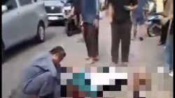 Pemotor Tutup Usia Usai Ditabrak Mobil di Jalan Raya Gabus Tambun Utara
