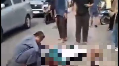 Bekasi - Kecelakaan maut terjadi di Jalan Raya Gabus, Tambun Utara, Kabupaten Bekasi pada Kamis (10/9/2026) siang. Korban meninggal dunia ditabrak mobil. Foto: Ist/Gobekasi.id.