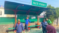 Gotong Royong Tanpa APBD, Dishub Kota Bekasi Percantik Enam Halte dan Jalan Ahmad Yani