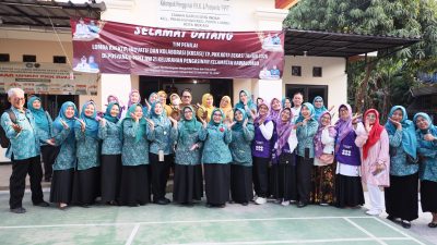 Bekasi - Tahapan klarifikasi lapangan Anugerah Gapura Sri Baduga 2026 resmi dimulai. TP PKK Kota Bekasi tinjau inovasi warga di Bekasi Jaya dan Pengasinan. Foto: Ist