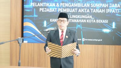 Bekasi - Kepala Kantor Pertanahan (BPN) Kota Bekasi, Tarbarita Simorangkir. Foto: Gobekasi.id.