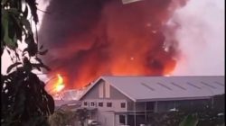Gudang Marketplace di Delta Silicon 3 Cikarang Terbakar