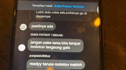 Ajak Pelajar Bawa Bom Molotov dan Serang Polisi, Admin Medsos SMK Se-Bekasi Diringkus
