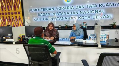 Bekasi - Kantor Pertanahan (Kantah) Kota Bekasi kembali menghadirkan program Pelayanan Pertanahan Akhir Pekan (PELATARAN) pada Sabtu (26/09/2026). Foto: Ist/Gobekasi.id.
