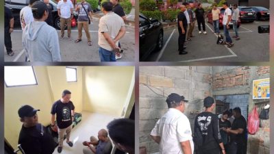 Bekasi - Satresmob Bareskrim Polri berhasil meringkus dua pelaku penjambretan yang aksinya di Tambun Selatan terhadap emak-emak sempat viral. Foto: Ist/Gobekasi.id.