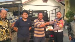 Bekasi - Mobil pikap warga Kedungwaringin, Bekasi, dicuri maling pada 22 September 2026. Polisi temukan kendaraan di Karawang dan serahkan kembali ke pemilik. Foto: Ist/Gobekasi.id.