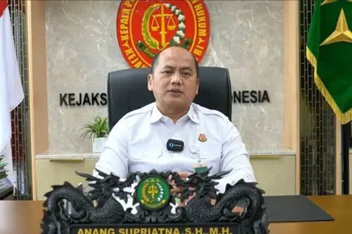 Bekasi - Kepala Pusat Penerangan Hukum (Kapuspenkum) Kejagung, Anang Supriatna, saat konferensi pers di Jakarta, Rabu (30/9/2026). Foto: Ist/Kejagung RI