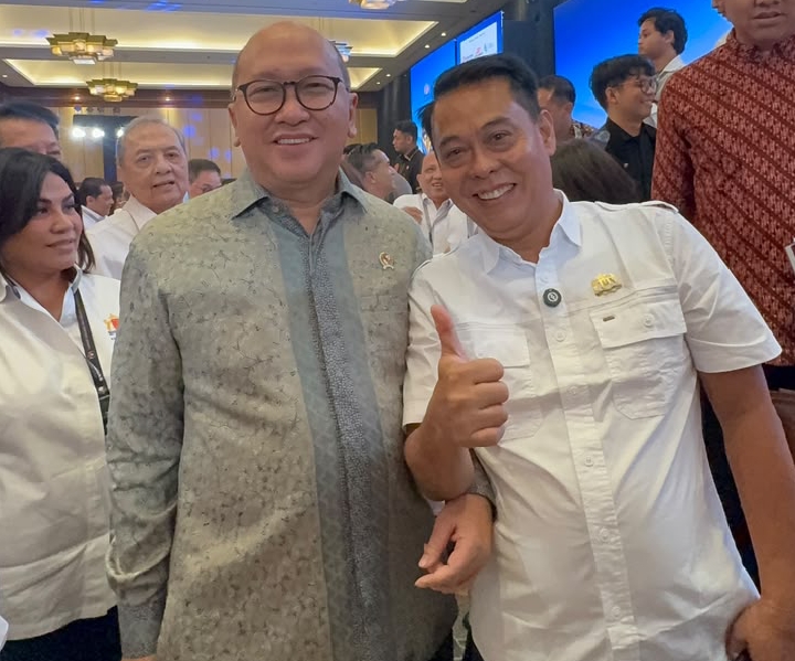 Bekasi - Ketua Kadin Kota Bekasi, Qadar Ruslan Siregar (QRS) saat menghadiri Rapat Pimpinan Nasional (Rapimnas) Kadin Indonesia 2026 di Hotel Borobudur, Jakarta, pada 29–30 Oktober 2026. Foto: Ist/Gobekasi.id.