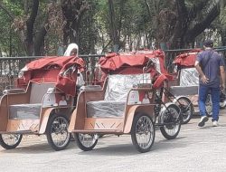 Becak Listrik Diklaim Aman Terobos Banjir