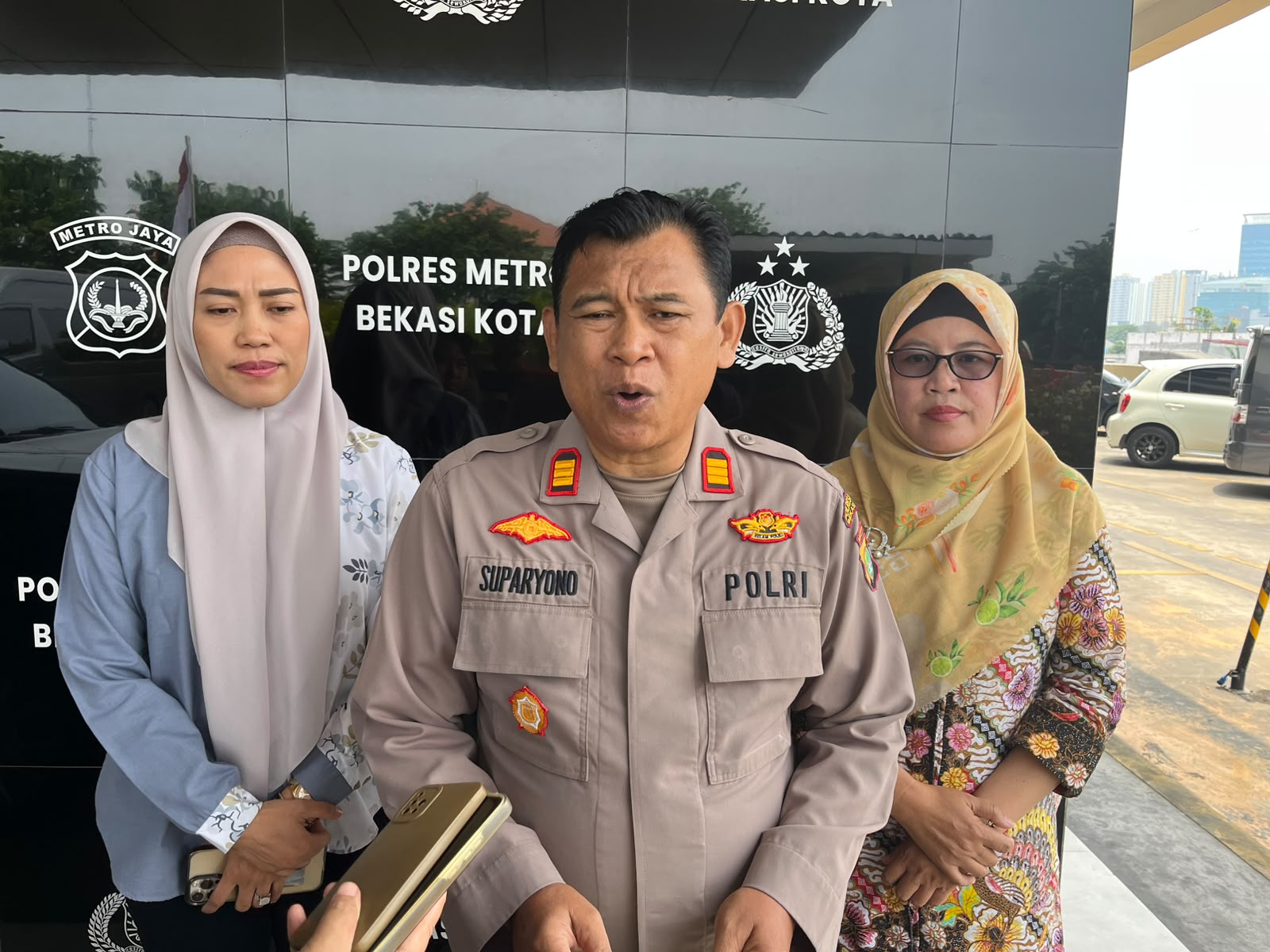Bekasi - Kasi Humas Polres Metro Bekasi Kota AKP Suparyono. Foto: Septian/Gobekasi.id.