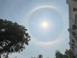 Penampakan Estetik Halo Matahari Gegerkan Warga Bekasi, Ini Penjelasan Ilmiah Cincin Pelangi